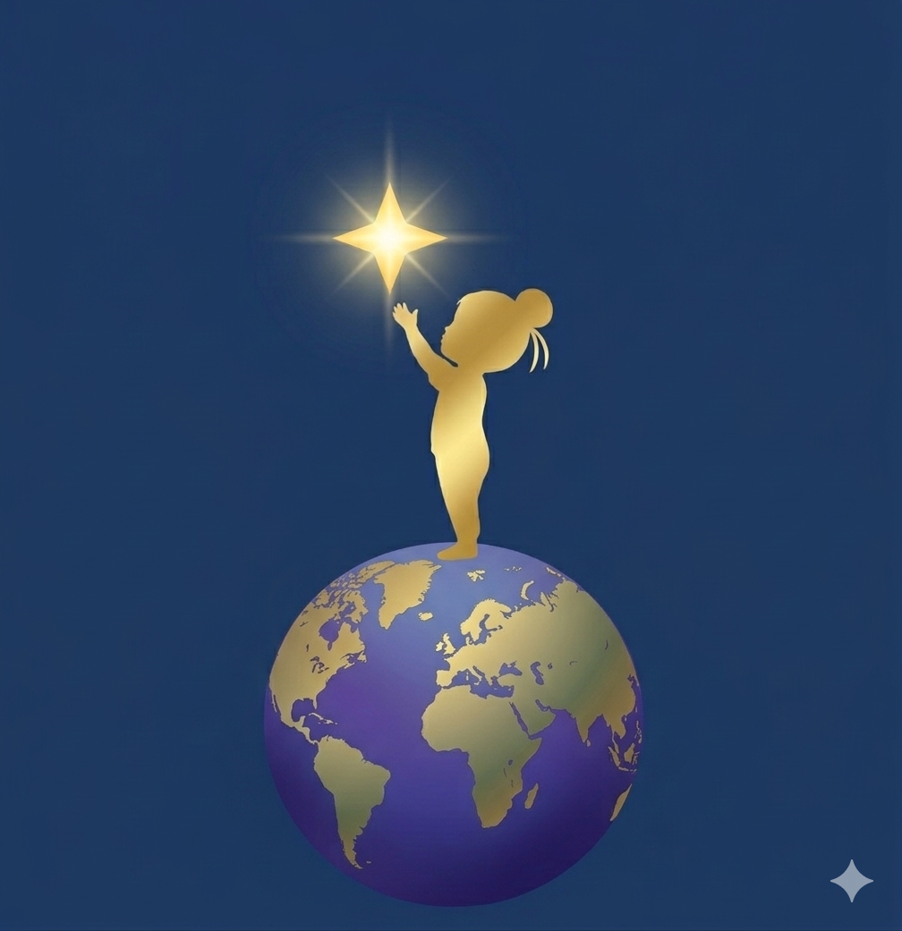 A child reaching for the stars — the soul of the Great Hello